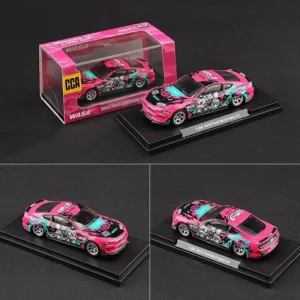 CCA 1/64 2018 FORD MUSTANG GT (premium pink)