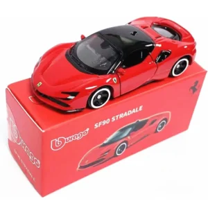 Bburgo 1/64 SF90 STRADALE (RED BOX)