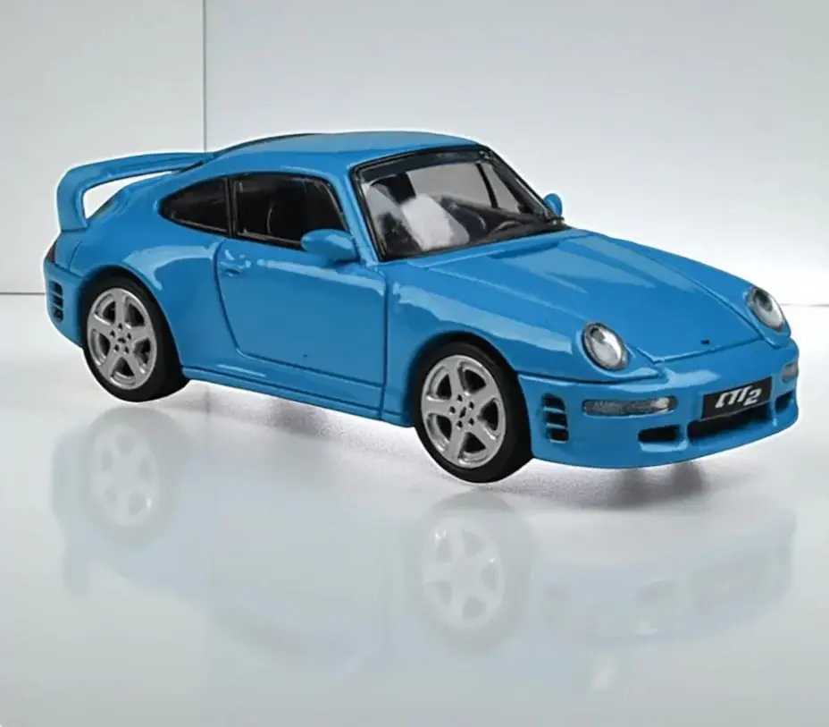 PARA-64 1995 RUF CTR2 MEXICO BLUE 1/64 - Image 3
