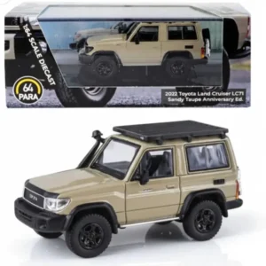 PARA-64 2022 TOYOTA LAND CRUISER LC71 SANDY TAUPE ANNIVERSARY ED. 1/64