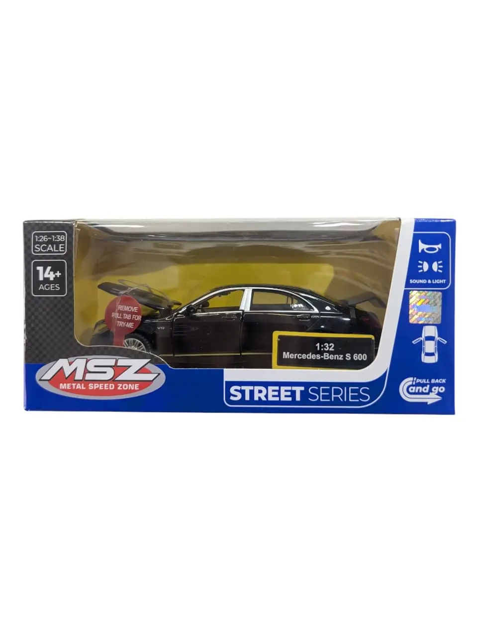 MSZ MERCEDES BENZ S600 1:32