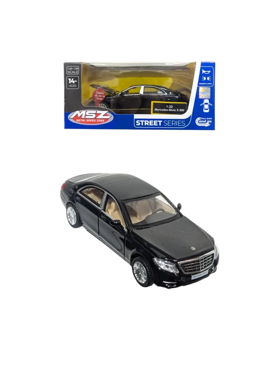 MSZ MERCEDES BENZ S600 1:32