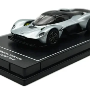 1:64 scale diecast model of the Aston Martin Valkyrie from the PosterCars Hypercar League Collection.