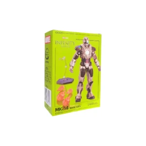 Marvel Iron Man Mark XXIV (Mark 24) action figure from the Infinity Saga, produced by XJ Block.