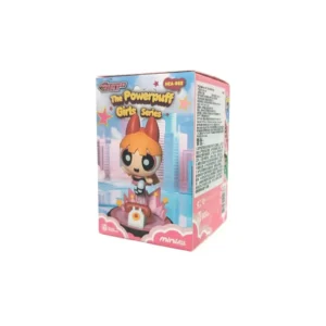 collectible Blossom mini figure from the Beast Kingdom Mini Egg Attack, The Powerpuff Girls series blind box.