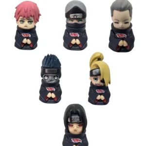 Naruto - akatsuki members figures - set of 6pc