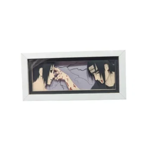 LED lightbox - Naruto Shippuden, Itachi Uchiha, Sasuke Uchiha for room decoration