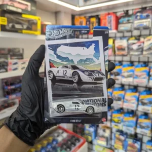 Ford GT-40 - hotwheels - National Icons - Silver Series