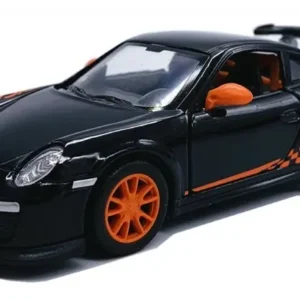 KiNSMART 1:36 Porsche 911 GT3 RS (997) – Die-Cast Model Car - black