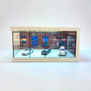 Luxury Miniature car Showroom - Diorama - 1:64 - 1:24 - 1:32