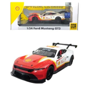 CCA 1:24 Ford Mustang GT3 Shell V-power (white & red)