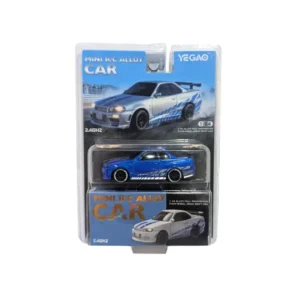 Skyline GTR R34 - 1:64  Mini RC 2.4GHZ - YEGAO