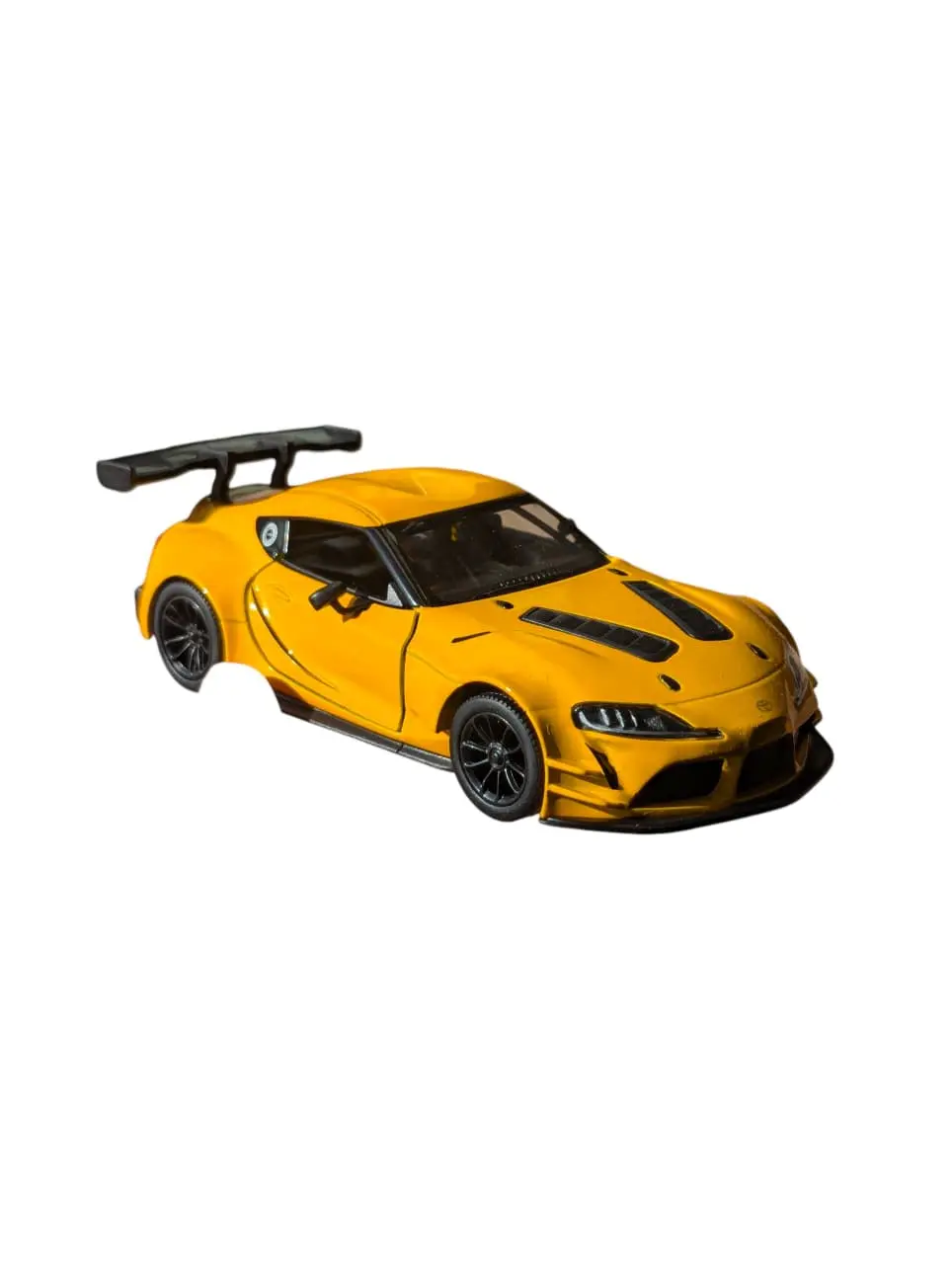 Toyota GR Supra Racing Concept die-cast - Kinsmart - 1:36 scale (Yellow)