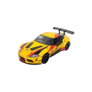 Toyota GR Supra Racing Concept die-cast - Kinsmart - 1:36 scale (Yellow)
