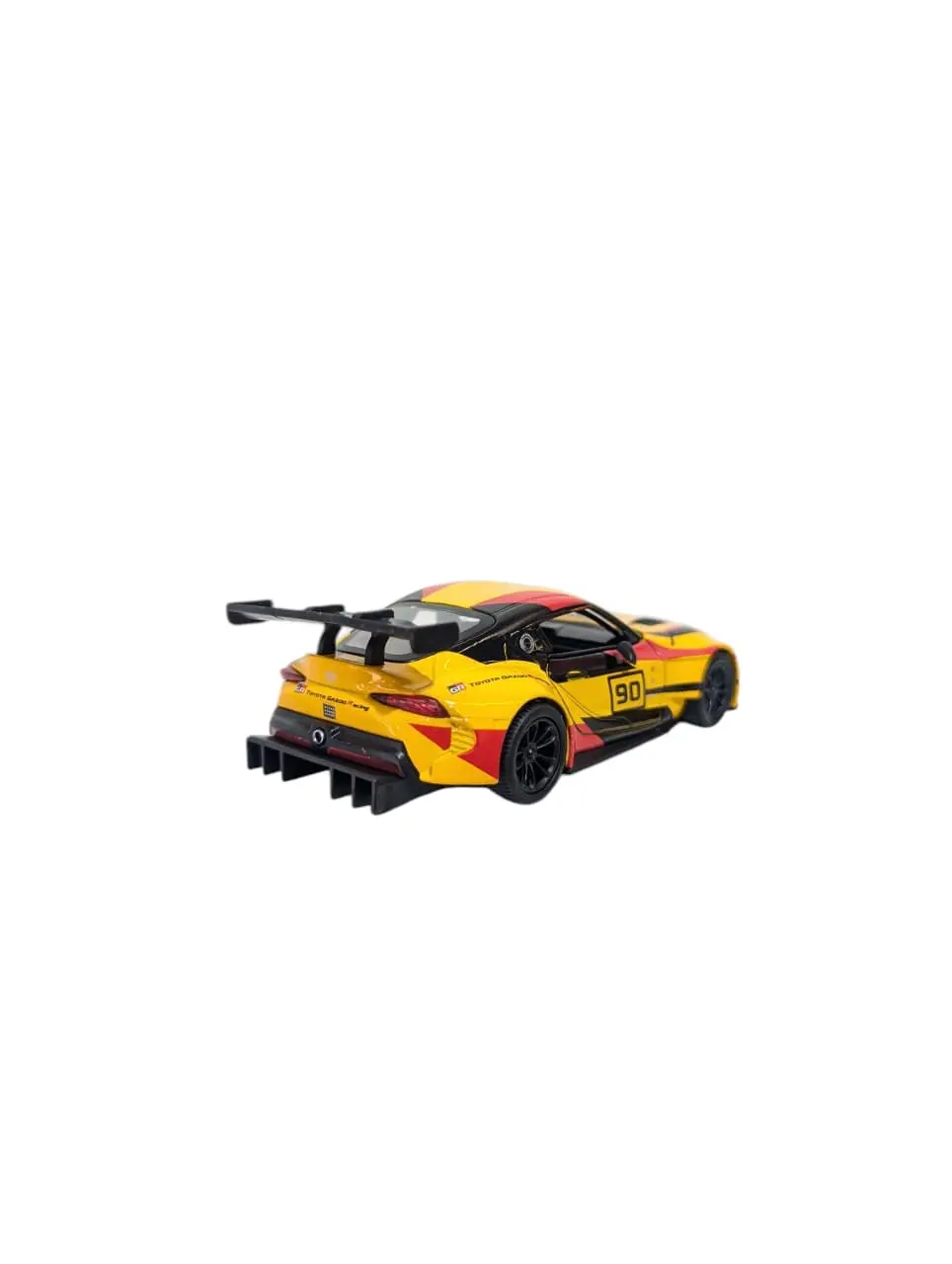 Toyota GR Supra Racing Concept die-cast - Kinsmart - 1:36 scale (Yellow) - Image 3