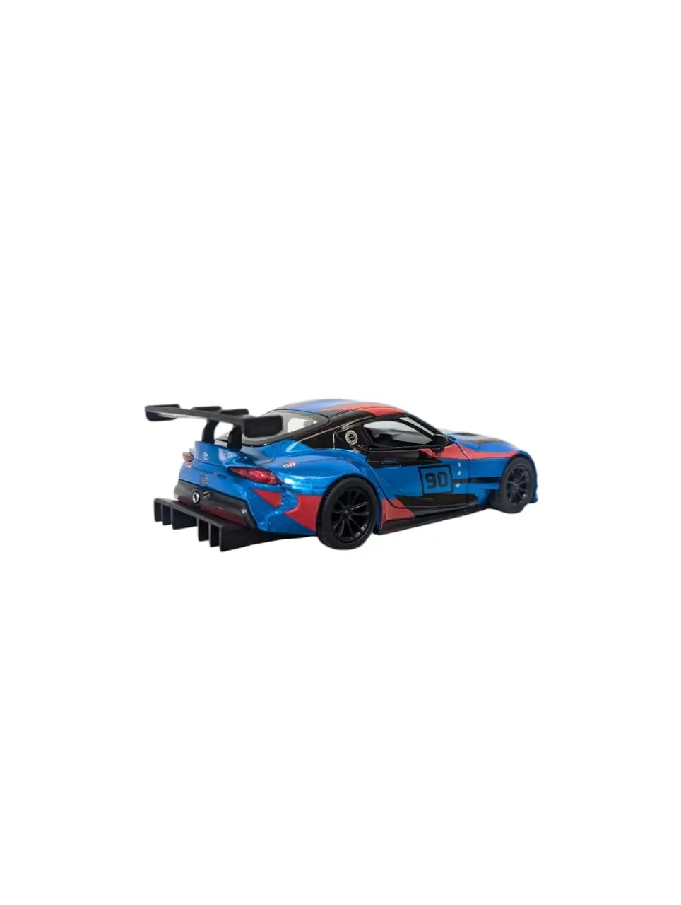 Toyota GR Supra Racing Concept die-cast - Kinsmart - 1:36 scale (Blue) - Image 3