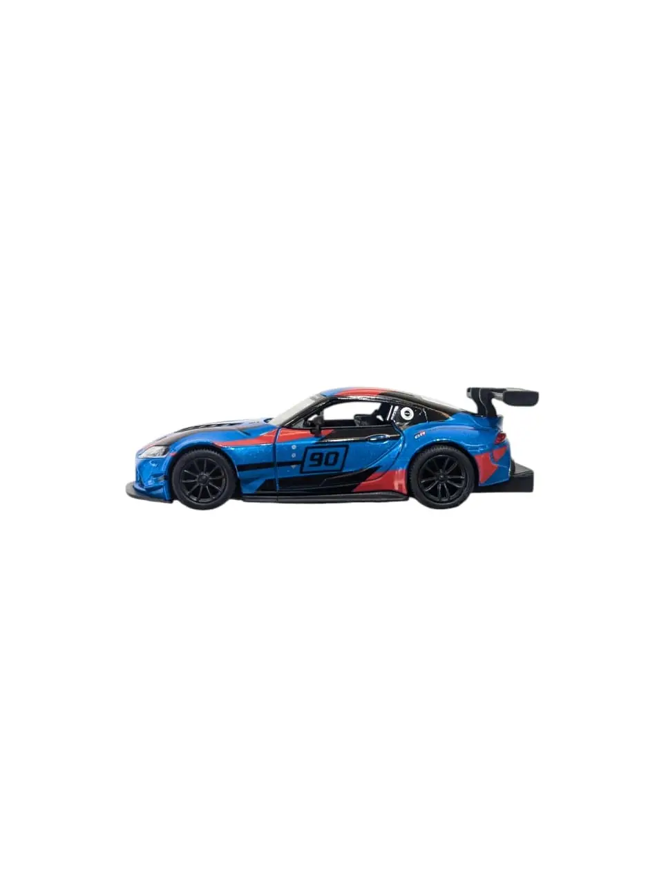 Toyota GR Supra Racing Concept die-cast - Kinsmart - 1:36 scale (Blue) - Image 2