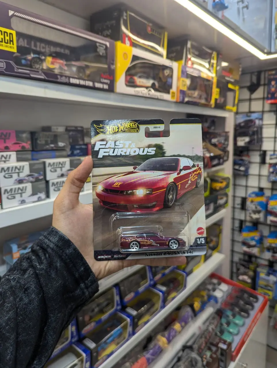 Hotwheels premium nissan 240sx (s14)