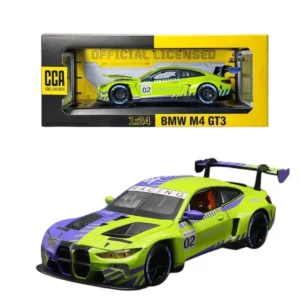 BMW M4 GT3 CCA 1:24 scale Green & Purple