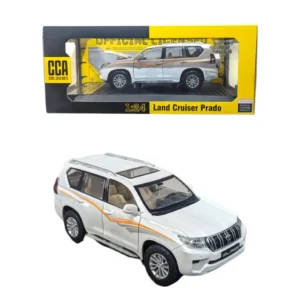 Toyota Land Cruiser Prado 1:24 scale CCA white