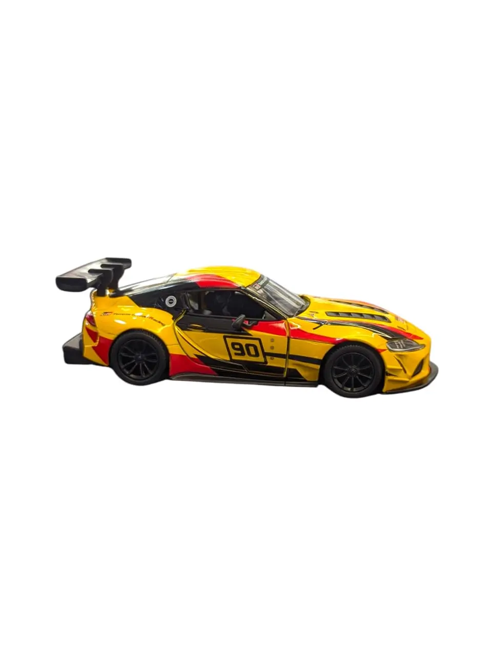 Toyota GR Supra - 1:36 scale Kinsmart (Yellow) - Image 2