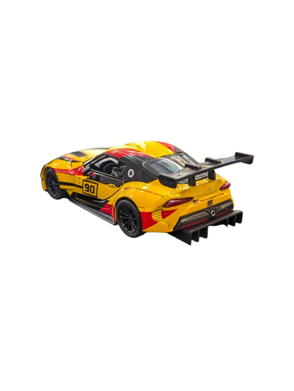 Toyota GR Supra - 1:36 scale Kinsmart (Yellow) - Image 3