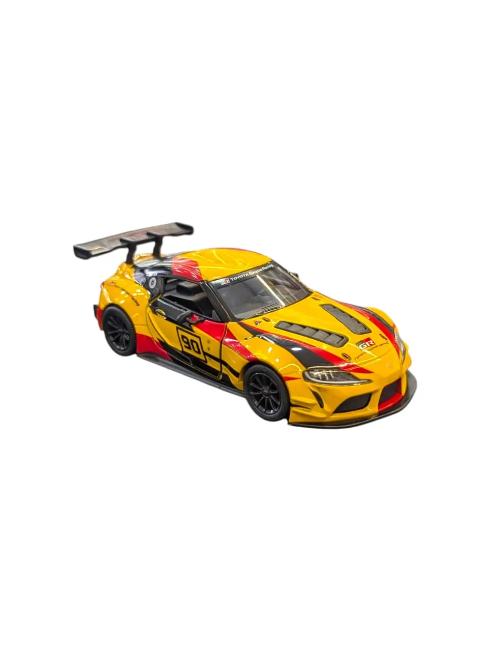 Toyota GR Supra - 1:36 scale Kinsmart (Yellow)