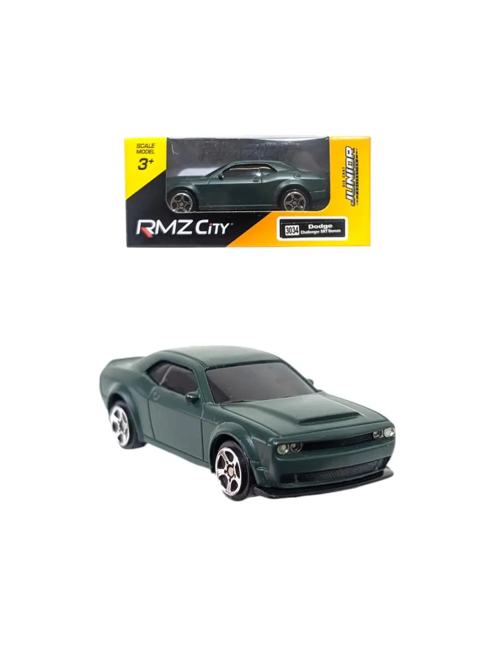 RMZ - Dodge Challenger SRT Demon - 1:64 scale (Dark Green)