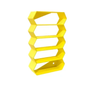 1:64 scale cars 3d stand (cars not included) Yellow