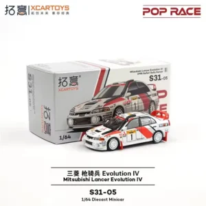 Mistubishi Lancer Evolution lV S31 - 05 POP RACE 1:64 SCALE