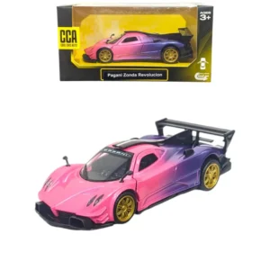 Pagani zonda revolucion CCA 1:36 Scale Multicolour(pink & violet)