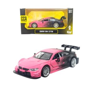 BMW M4 DTM CCA 1:36 SCALE Multicolour (pink & black)