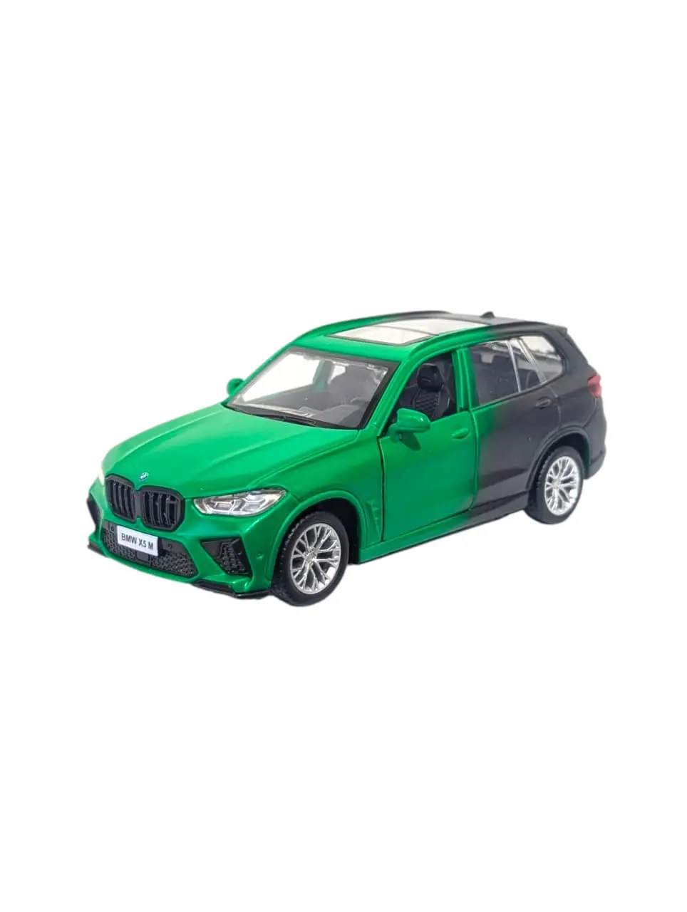 BMW X7 CCA 1:36 scale Multicolour (Green & Black) - Image 2
