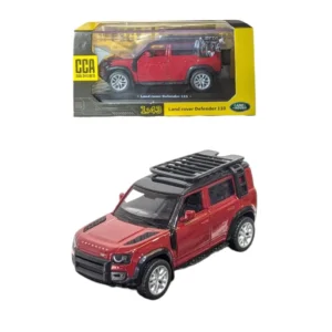 Land rover Defender 110 1:43 Scale CCA (Red)