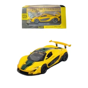 mclaren pi gt3 1:40 scale yellow