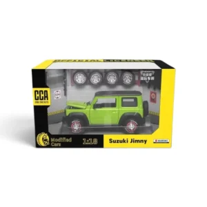 Suzuki Jimny 1:18 CCA Green (with extra Parts)